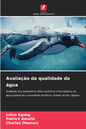 Avalia??o da qualidade da gua