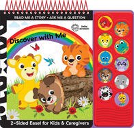 Baby Einstein: Discover with Me 2-Sided Easel for Kids & Caregivers Sound Book