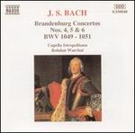 Bach: Brandenburg Concertos 4, 5 & 6