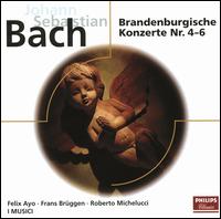 Bach: Brandenburg Concertos, Nos. 4-6 - Felix Ayo (violin); I Musici; János Scholz (viola da gamba); Leo Driehuys (oboe); Maxence Larrieu (flute)