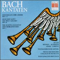 Bach: Cantatas, BWV 172, 68 & 1 - Arleen Augr (soprano); Neues Bachisches Collegium Musicum Leipzig; Peter Schreier (tenor); Siegfried Lorenz (baritone);...