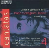 Bach: Cantatas, Vol. 4 - Aki Yanagisawa (soprano); Akira Tachikawa (alto); Bach Collegium Japan Orchestra; Makoto Sakurada (tenor);...