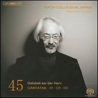 Bach: Cantatas, Vol. 45 - Bach Collegium Japan; Masamitsu San'nomiya (oboe d'amore); Natsumi Wakamatsu (violin); Peter Kooij (bass);...