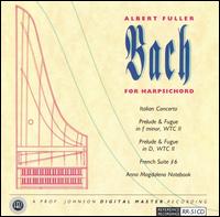 Bach for Harpsichord - Albert Fuller