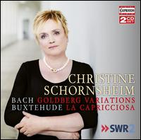 Bach: Goldberg Variations; Buxtehude: La Capricciosa - Christine Schornsheim (harpsichord)