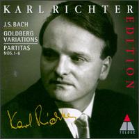 Bach: Goldberg Variations; Partitas 1-6 - Karl Richter (harpsichord)