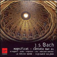 Bach: Magnificat; Cantata, BWV 21 - Christoph Prgardien (tenor); Greta de Reyghre (soprano); La Petite Bande; Peter Lika (bass); Ren Jacobs (alto);...