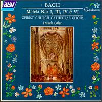 Bach: Motets Nos. 1, 3, 4 & 6 - Bruce Russell (bass); Harry Bicket (organ); Jane Coe (cello); Neill Archer (tenor); Sarah Cunningham (violin);...