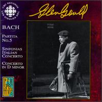 Bach: Partita No. 5; Sinfonias; Italian Concerto; Concerto - Glenn Gould (piano); Toronto Symphony Orchestra; Ernest MacMillan (conductor)