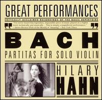 Bach: Partitas for Solo Violin - Hilary Hahn (violin)