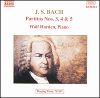 Bach: Partitas Nos. 3, 4, 5 - Wolf Harden (piano)