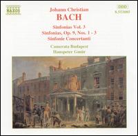 Bach: Sinfonias Vol. 3 - Camerata Budapest; Ildiko Line (violin); Judit Kis Domonkos (cello); Marianna Kruzsej (oboe); Violetta Eckhardt (violin);...