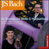 Bach: Six Sonatas for Violin & Harpsichord - Byron Schenkman (harpsichord); Ingrid Matthews (baroque violin)