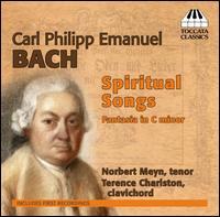 Bach: Spirtual Songs - Norbert Meyn (tenor); Terence Charlston (clavichord)