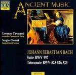 Bach: Trio Sonatas, BWV525, 526, 529 - Lorenzo Cavasanti (recorder); Sergio Ciomei (harpsichord); Sergio Ciomei (organ)