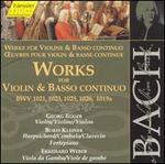 Bach: Works for Violin & Basso Continuo