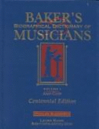 Baker's Biographical Dictionary of Musicians - Slonimsky, Nicolas