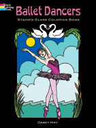 Ballet Dancers Stained Glass Coloring Book