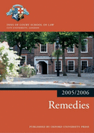 Bar Manual: Remedies 2005/6