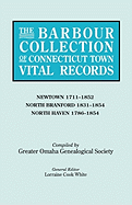 Barbour Collection of Connecticut Town Vital Records. Volume 31: Newtown 1711-1852, North Branford 1831-1854, North Haven 1786-1854