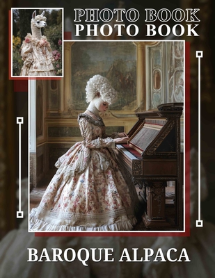 Baroque Alpaca Photo Book: Elegant Collection Featuring 40 Stunning Images Of Luxurious Alpacas In Baroque Style - Young, Emilie