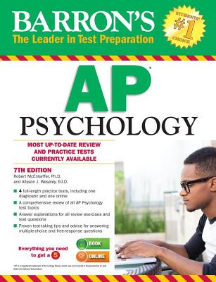 Barron's AP Psychology - Weseley, Allyson J, and McEntarffer, Robert