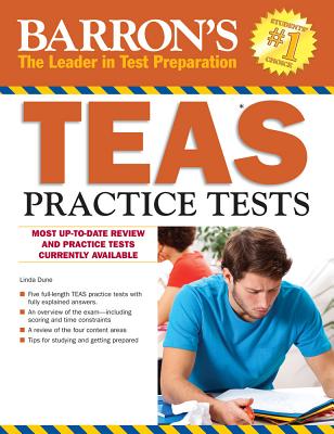 Barron's TEAS Practice Tests - Dune, Linda