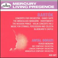 Bartok: Orchestral Works; Bluebeard's Castle - Erwin Ramor (violin); Gza Frid (piano); Helga Pilarczyk (soprano); Luctor Ponse (piano); Mihly Skkely (bass);...