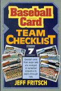 Baseball Card Team Checklist - Fritsch, Jeff