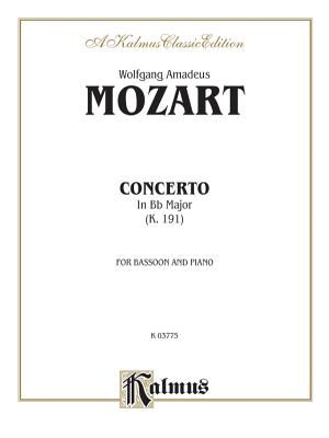 Bassoon Concerto, K. 191 (Orch.): Part(s) - Mozart, Wolfgang Amadeus (Composer)