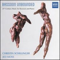 Bassoon Unbounded - Christin Schillinger (percussion); Christin Schillinger (bassoon); Geoffrey Burch (tape); Jed Moss (piano); Kyle Hovatter (tape)