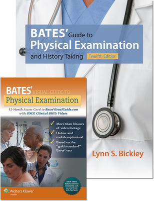 Bates' Guide 12e and Bates' Visual Guide 18 Vols with Osces Package - Bickley, Lynn S, MD, Facp