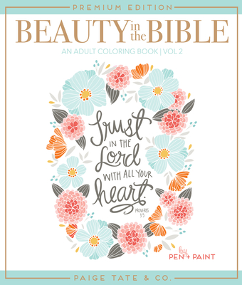 Beauty in the Bible: Adult Coloring Book Volume 2 - Paige Tate & Co (Producer)