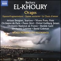 Bechara El-Khoury: Orages - Ariane Douguet (soprano); Vicens Prats (flute)