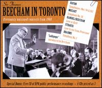 Beecham in Toronto - Thomas Beecham (speech/speaker/speaking part); Thomas Beecham (conductor)