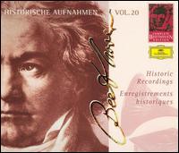 Beethoven: Historic Recordings - Annie Fischer (piano); Else Jena (contralto); Erik Sjoberg (tenor); Franz Rupp (piano); Georg Kulenkampff (violin);...