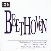 Beethoven: Pathtique, Appassionata and Waldstein Sonatas; Piano Concerti Nos. 3 & 4 - Alfred Brendel (piano); Wiener Symphoniker; Heinz Wallberg (conductor)