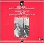 Beethoven: Piano Concerto No. 5; Mozart: Divertimento, KV 131; Symphony No. 33