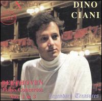 Beethoven: Piano Concertos Nos. 1 & 3 - Dino Ciani (piano)