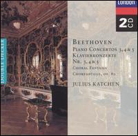 Beethoven: Piano Concertos Nos. 3-5 - Julius Katchen (piano); London Symphony Chorus (choir, chorus); London Symphony Orchestra; Piero Gamba (conductor)