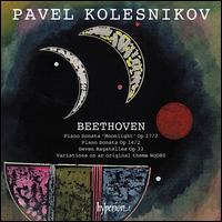 Beethoven: Piano Sonata 'Moonlight' Op. 27/2; Piano Sonata Op. 14/2; Seven Bagatelles Op 33; Variations on an origina - Pavel Kolesnikov (piano)