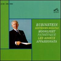 Beethoven: Sonatas "Moonlight", "Pathtique", "Les Adieux" & "Appassionata" - Arthur Rubinstein (piano)