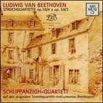Beethoven: String Quartets Op.18/4 & 59/3