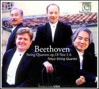 Beethoven: String Quartets, Op. 18, Nos. 1-6 - Tokyo String Quartet