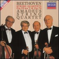 Beethoven: String Quartets Op. 59, No. 3 & Op. 74 - Amadeus Quartet