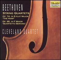 Beethoven: String Quartets op. 74 in E flat major "The Harp", Op. 95 in F minor "Quartetto Serioso" - Cleveland Quartet