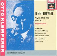 Beethoven: Symphonie No. 6 "Pastorale"; Egmont Overture; Prometheus Overture - Birgit Nilsson (soprano); Otto Klemperer (conductor)