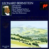 Beethoven: Symphonies Nos. 6 "Pastorale" & 8; King Stephen Overture - New York Philharmonic; Leonard Bernstein (conductor)
