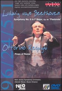 Beethoven: Symphony No. 6; Respighi: Pines of Rome [DVD Audio+DVD Video] - New Jersey Symphony Orchestra; Zdenek Mcal (conductor)