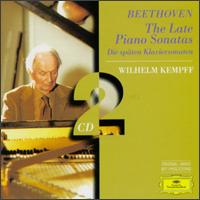 Beethoven: The Late Piano Sonatas - Wilhelm Kempff (piano)